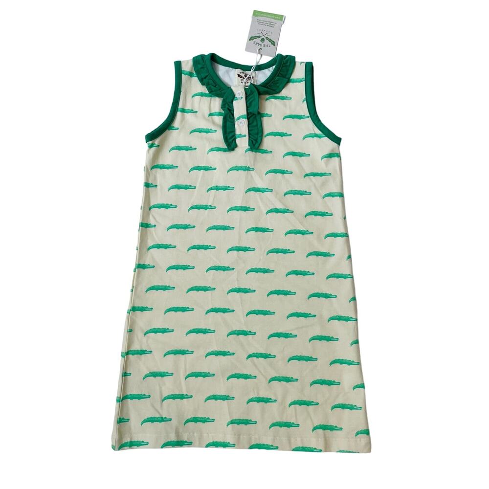 NWT The Oaks Apparel 2Y Girls Gator Dress